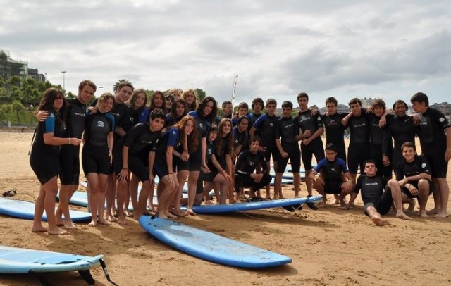 El equipo al completo.